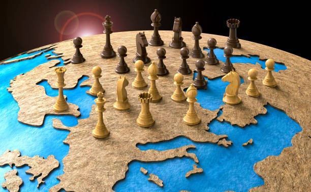 Geopolitical chessboard